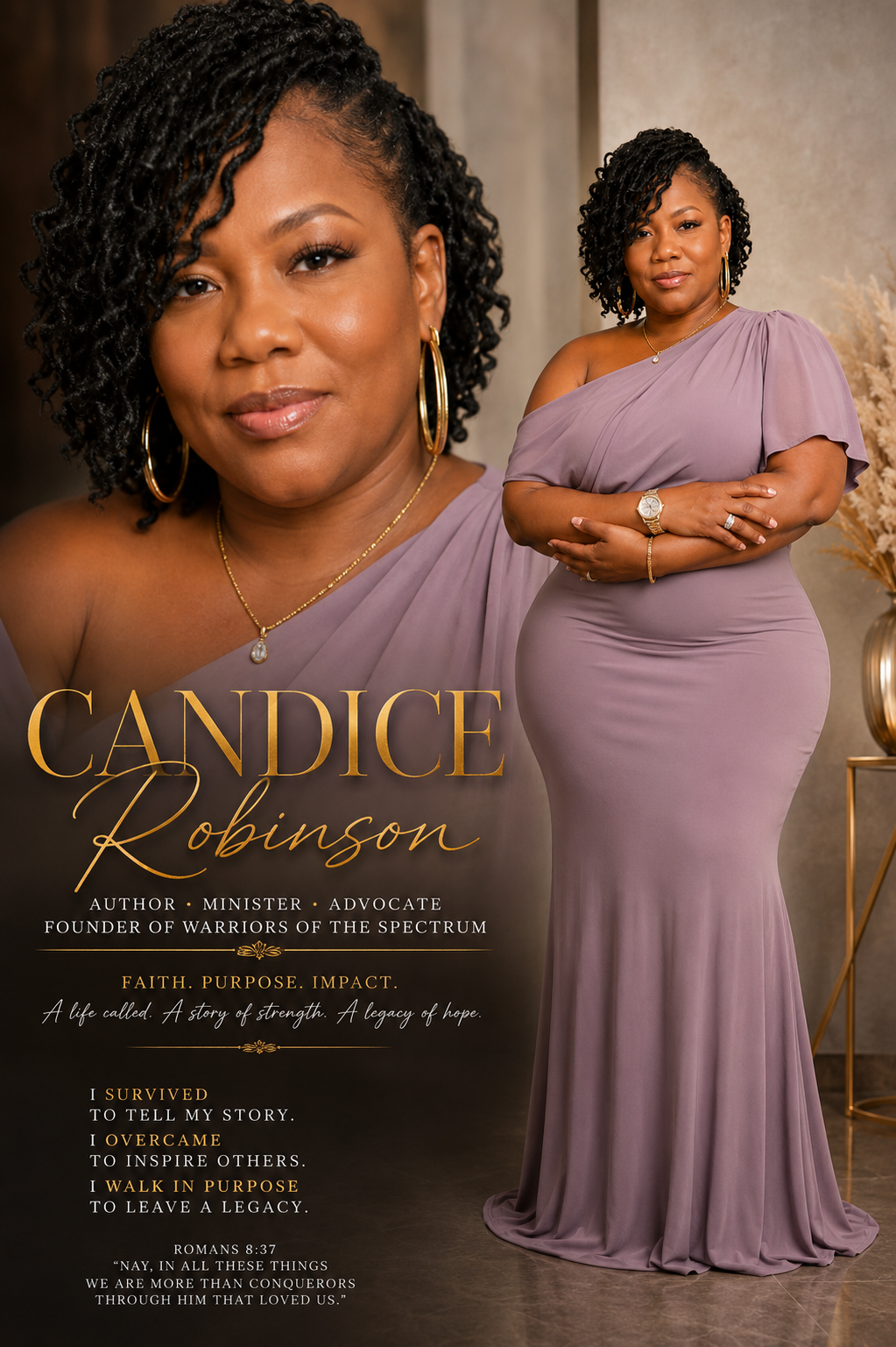 Candice Robinson — Author, Minister, Advocate, Founder of Warriors of the Spectrum